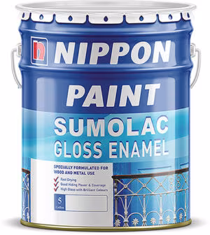 SUMOLAC GLOSS ENAMEL (သစ်သားနှင့် သံထည်များတွင် အသုံးပြုနိုသောအတွင်းအပြင်ဆီဆေး)